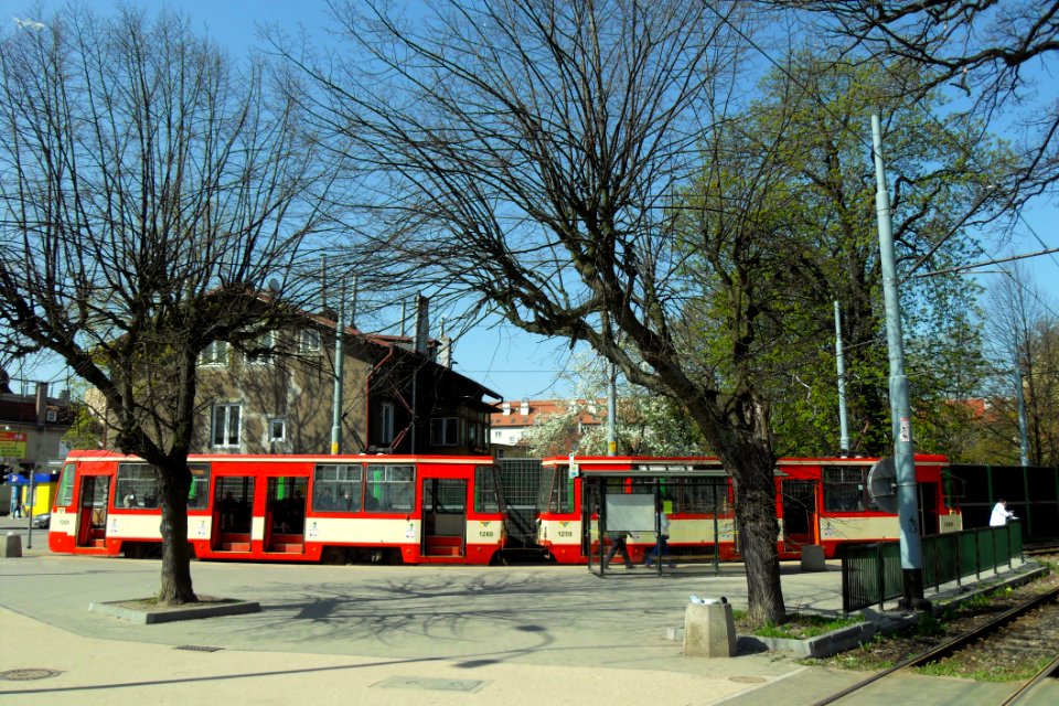 Gdańsk Brzeźno i tramwaj Konstal