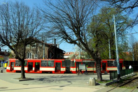 Gdańsk Brzeźno i tramwaj Konstal