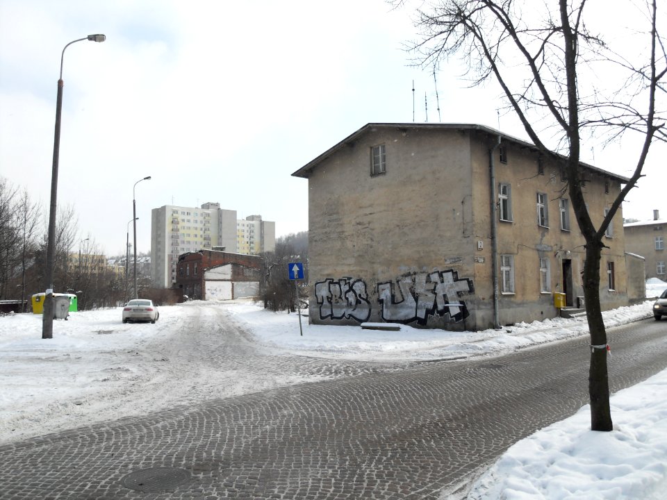 Gdańsk ulica Partyzantów (koniec)