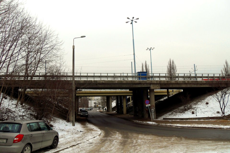 Gdańsk ulica Pohulanka – wiadukty
