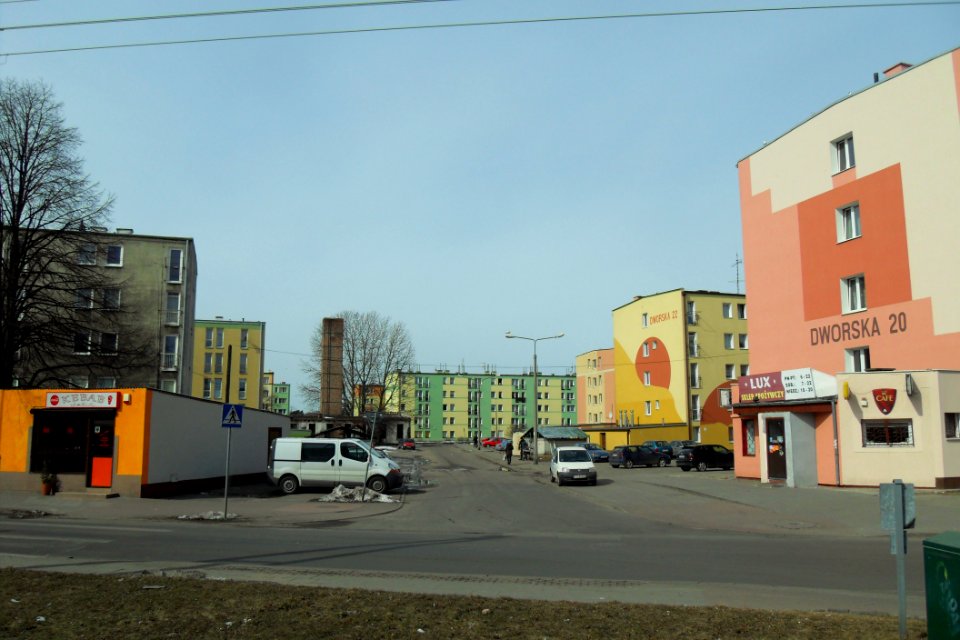 Gdańsk Brzeźno ulica Dworska