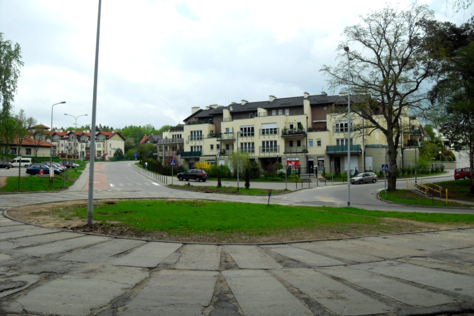 Gdańsk skrzyżowanie Matemblewska i Waldorffa
