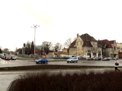 Gdańsk skrzyżowanie Grunwaldzkiej i Słowackiego–kwiecień 2011