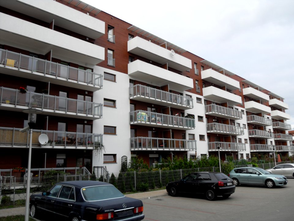 Gdańsk ulica Śląska – nowe bloki