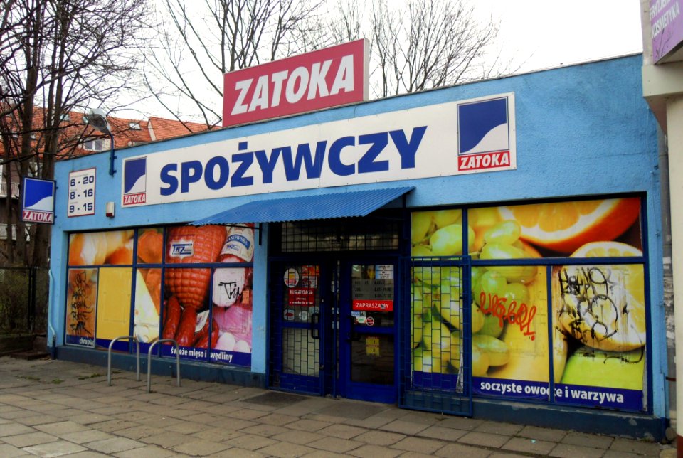 Gdańsk ulica Chopina 33b – sklep Zatoka