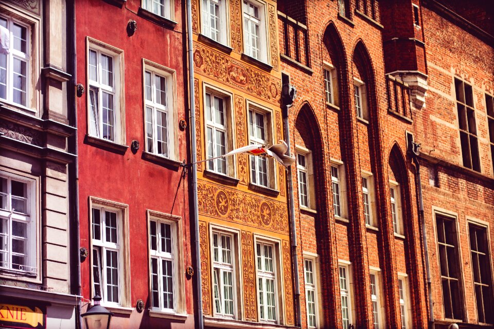 Architecture old buildings old town