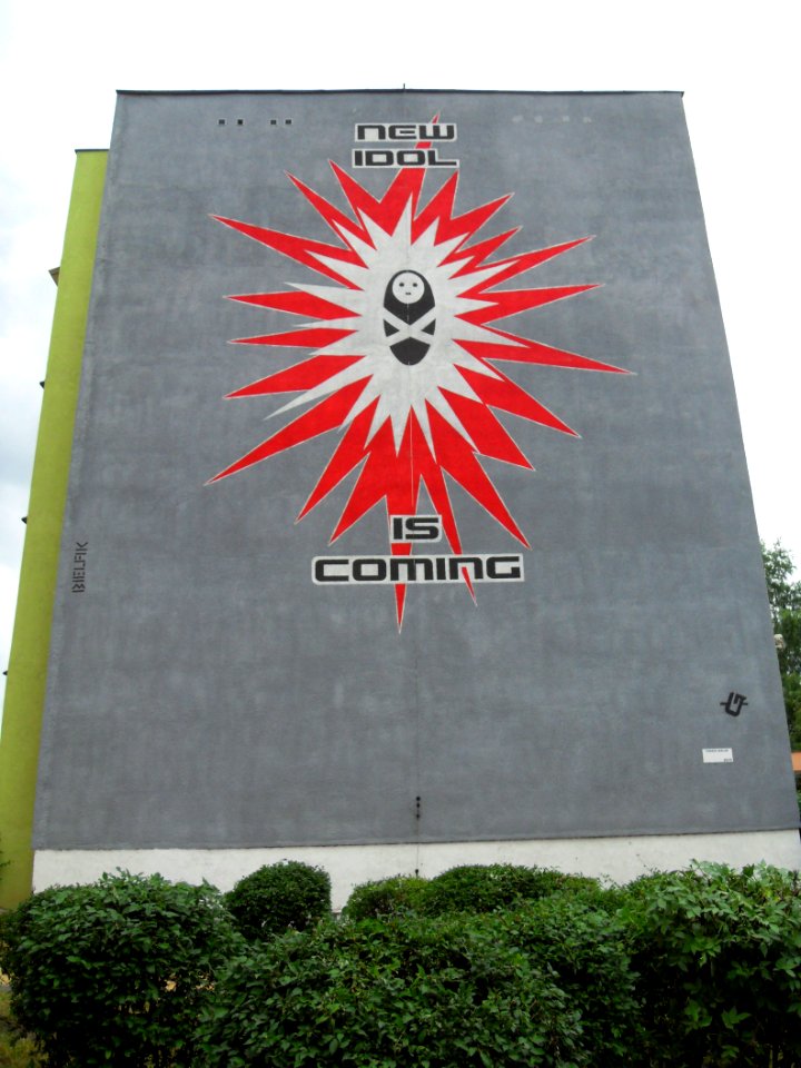 Gdańsk ulica Skarżyńskiego 12 (mural)