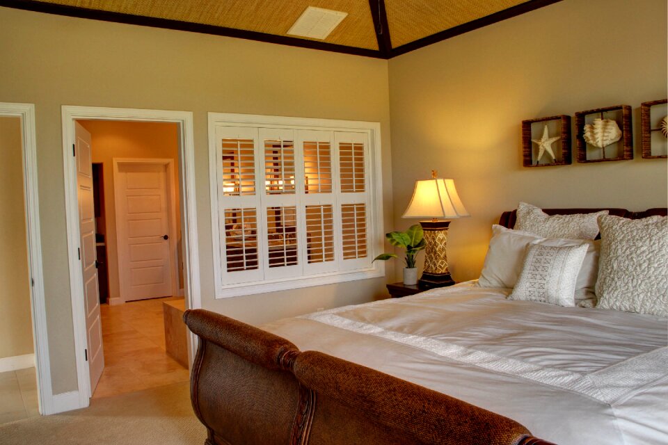 Bedroom bed interior