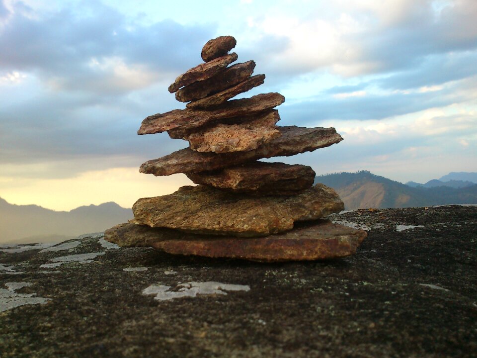 Rock mineral geology