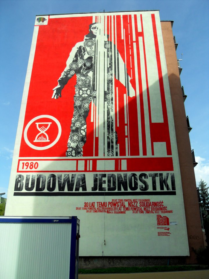 Gdańsk ulica Dywizjonu 303 5 (mural)