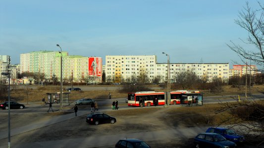 Gdańsk ulica Dywizjonu 303 5, 3 i autobus