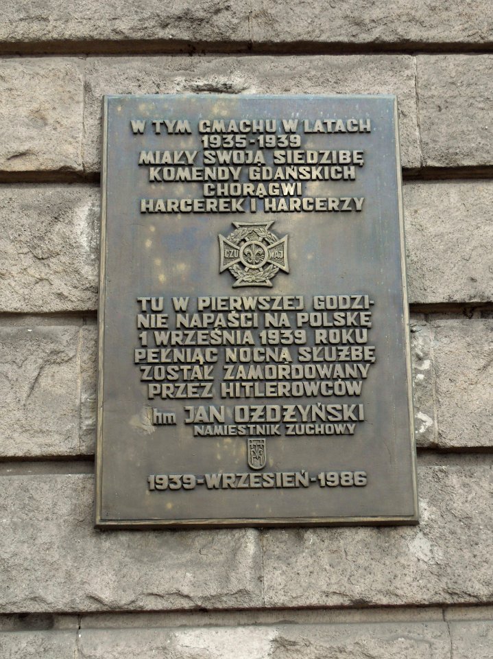 Gdańsk ulica Dyrekcyjna 2–4 (tablica)