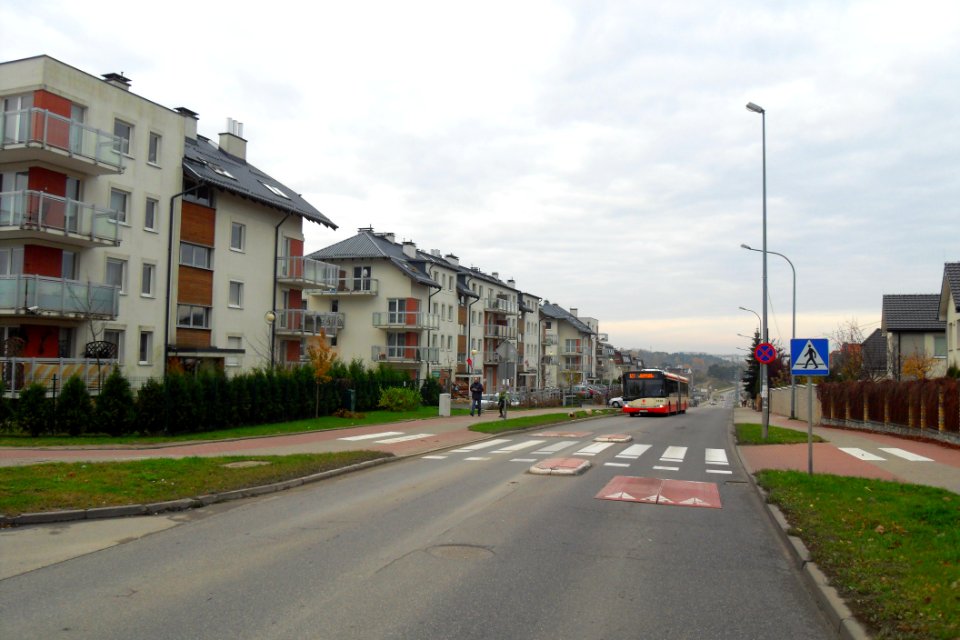 Gdańsk ulica Myśliwska (listopad 2012)