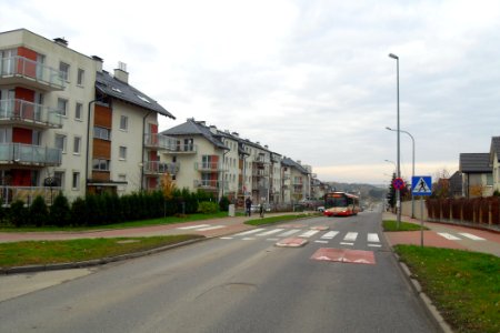 Gdańsk ulica Myśliwska (listopad 2012)