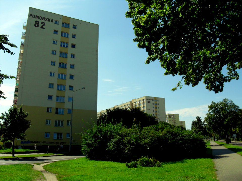 Gdańsk ulica Pomorska (sierpień 2012)