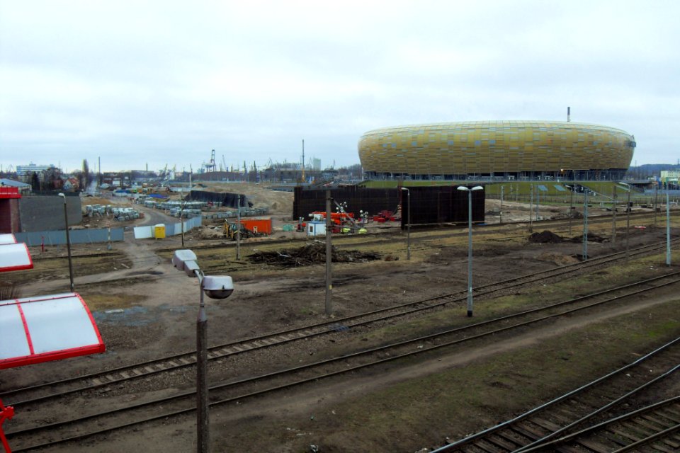 Gdańsk ulica Uczniowska (w rozbudowie)