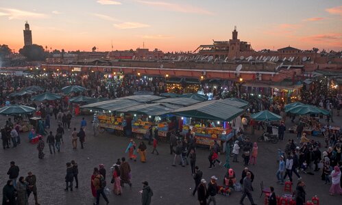 Architecture orient market photo