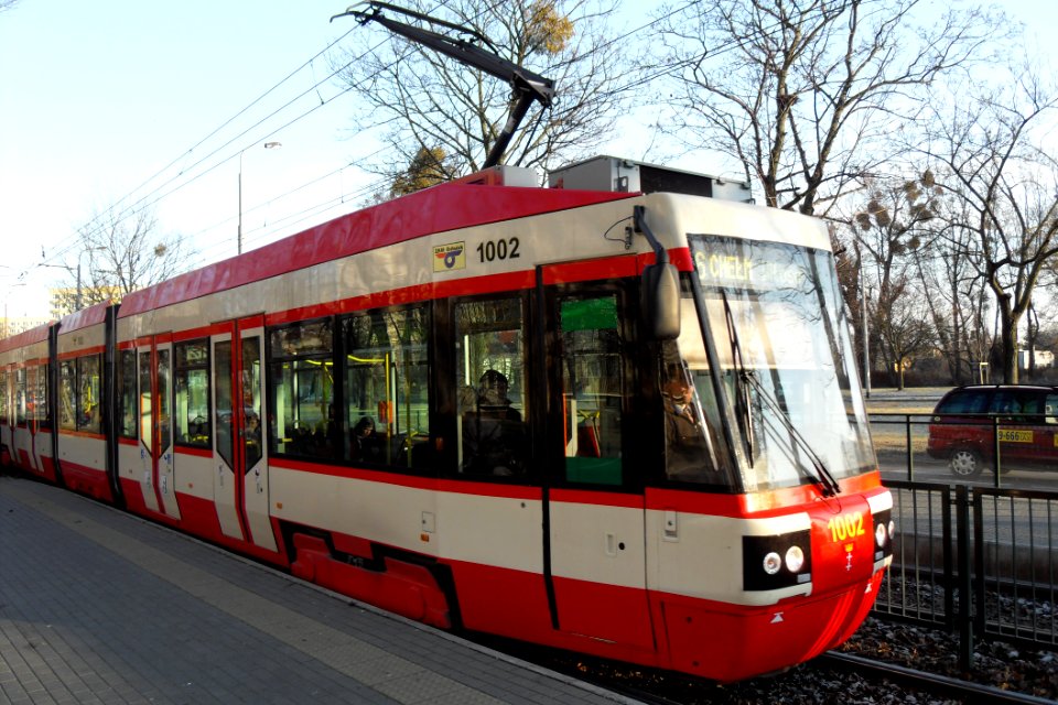 Gdańsk ulica Pomorska i Konstal NGd99