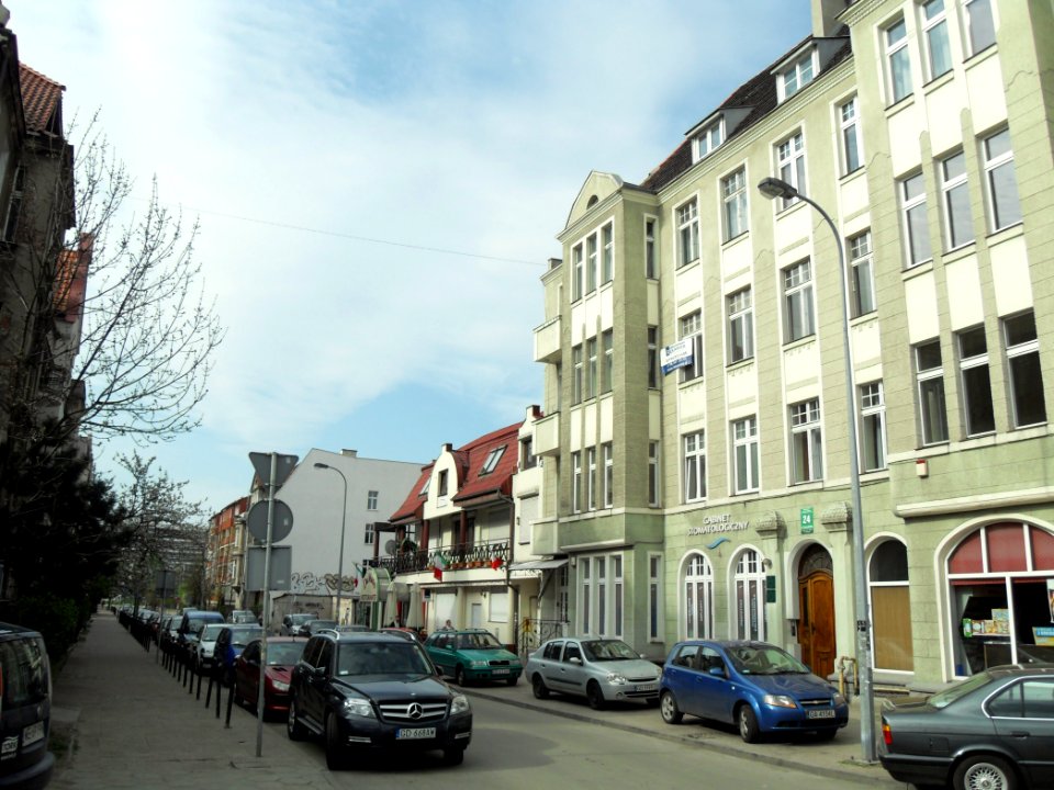 Gdańsk ulica Bohaterów Getta Warszawskiego