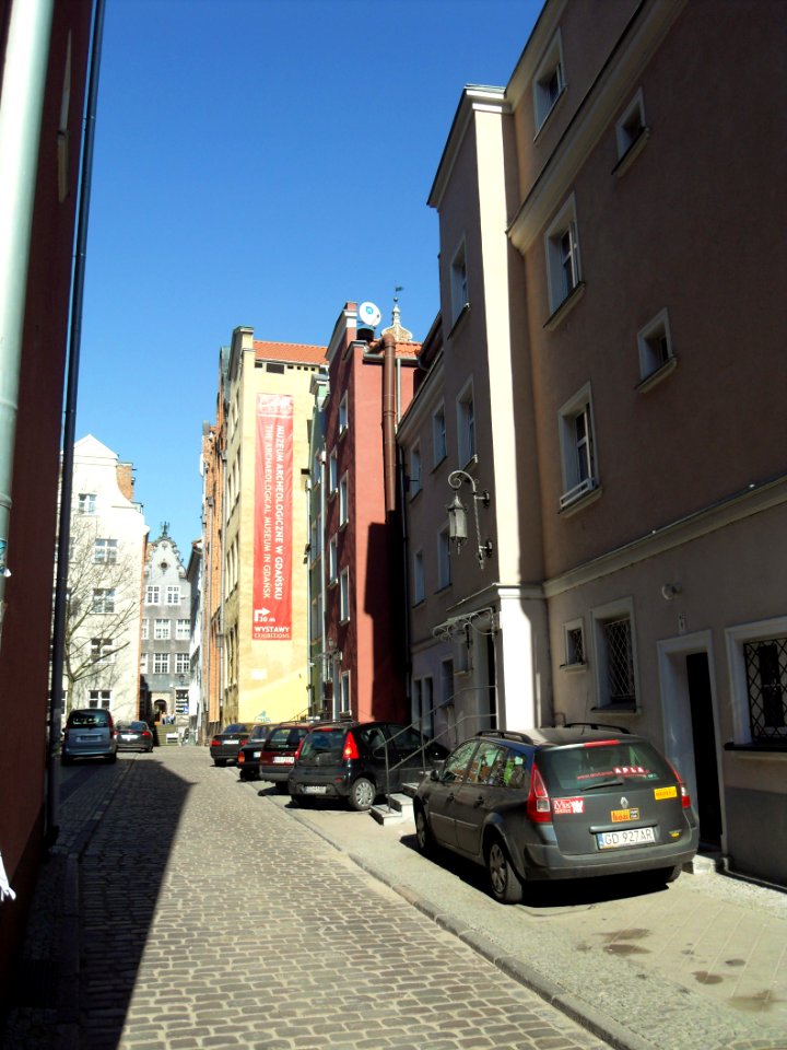 Gdańsk ulica Dziana