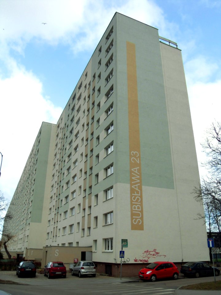 Gdańsk ulica Subisława 23