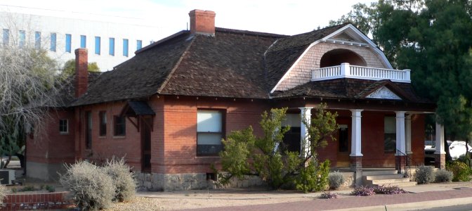 George E. P. Smith house from SW