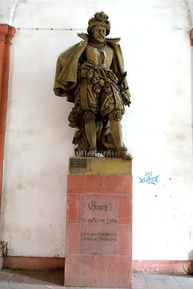 Georg I of Hessen-Darmstadt by Johann Baptist Scholl the younger, 1845, view 1 - Residenzschloss Darmstadt - Darmstadt, Germany - DSC06453