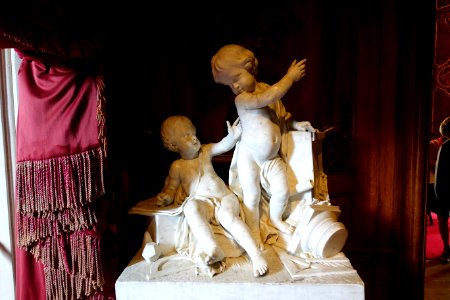 Geometry and Architecture, by Jean-Jacques Caffieri, France, 1776 - Waddesdon Manor - Buckinghamshire, England - DSC07634