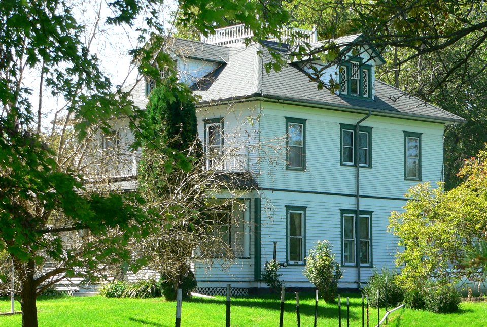 George and Mary Koch farm--house from NE 1