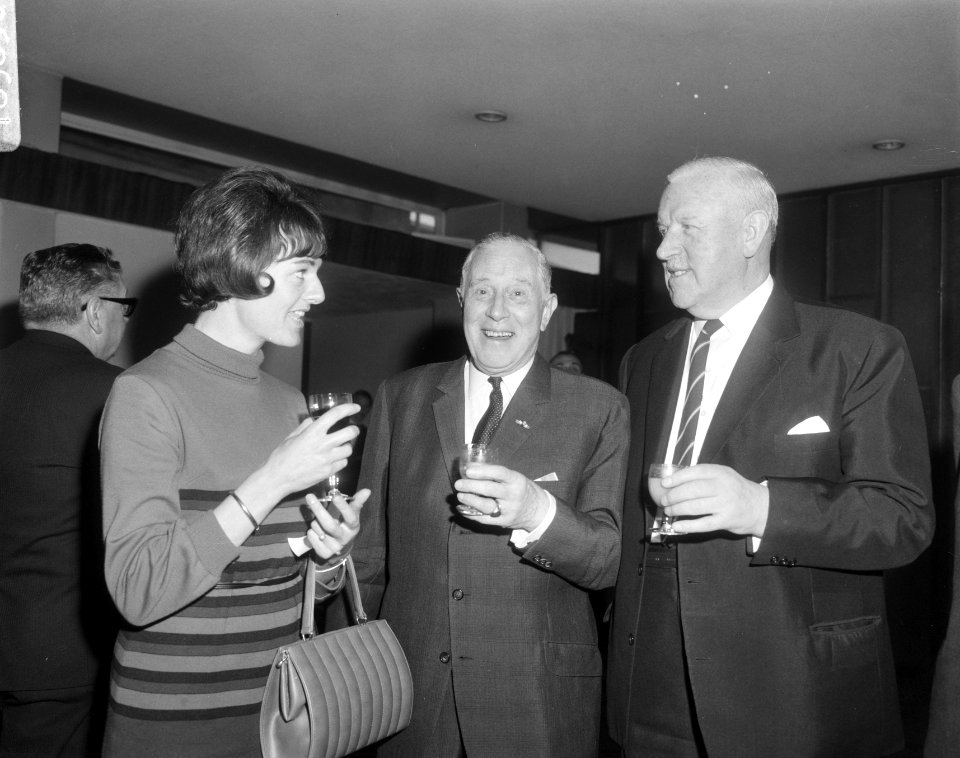 Genootschap van Sportvrienden, de 144, gaf jaarlijks diner in Apollohotel, Gerda, Bestanddeelnr 918-9836