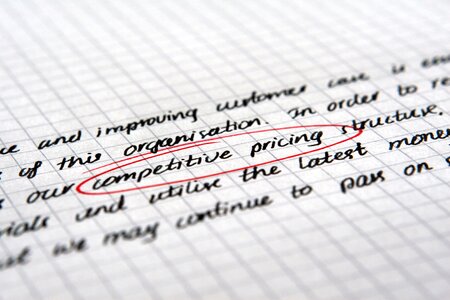 Competitive costs customer