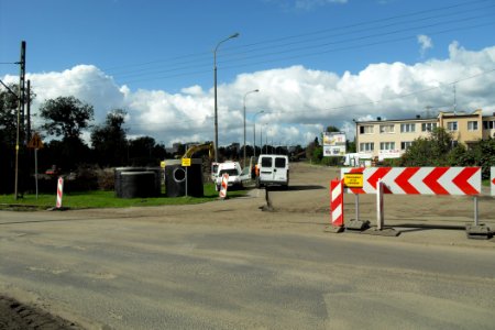 Gdańsk ulica Uczniowska – w przebudowie