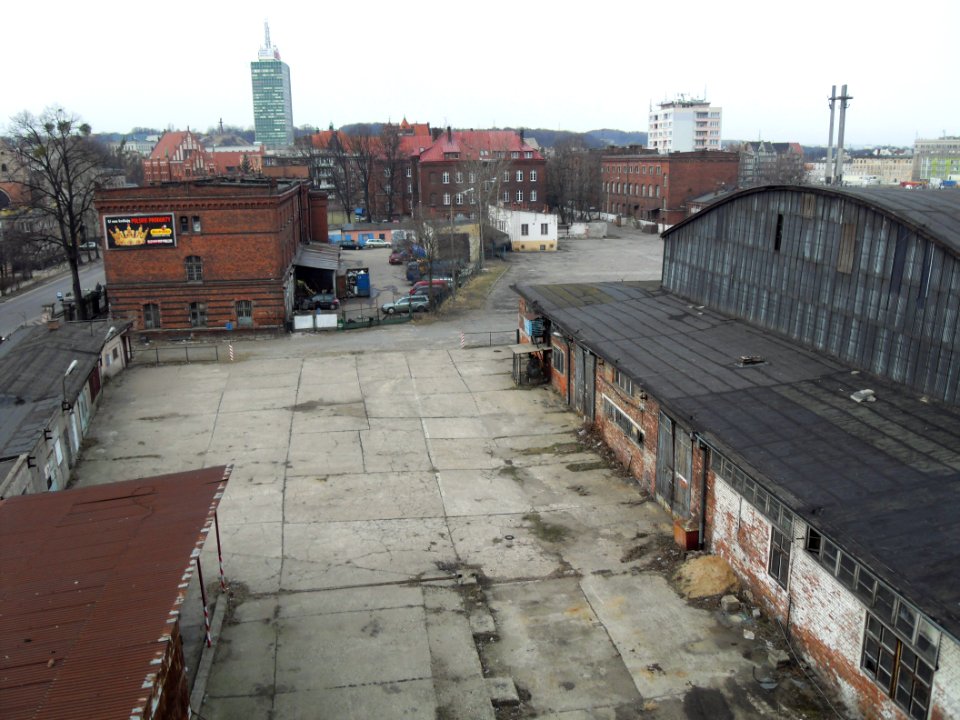 Gdańsk ulica Wałowa - zaplecze