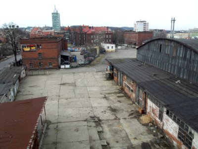 Gdańsk ulica Wałowa - zaplecze