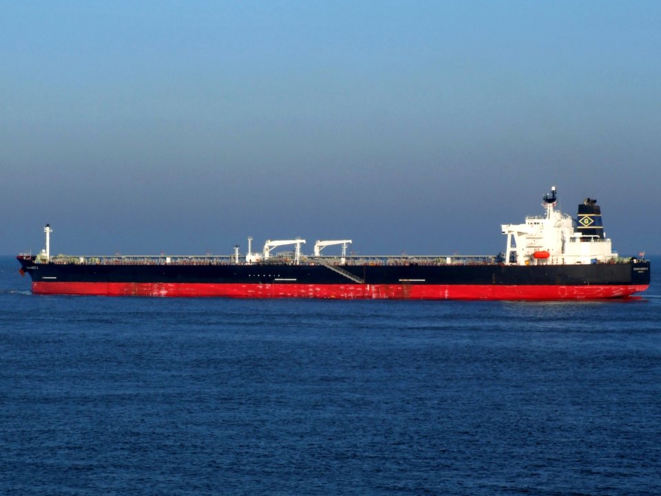 Genmar Harriet G IMO 9302982 p3 leaving Port of Rotterdam, Holland 15-Dec-2007
