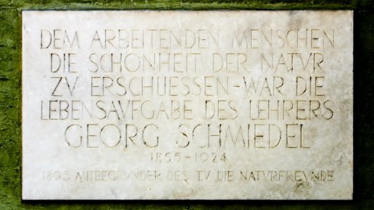 Georg Schmiedel-Hof 02 Gedenktafel