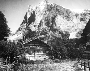 Geologie, bergen, grindelwald, Bestanddeelnr 193-0318