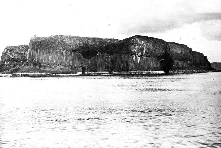 Geologie, basalt, Staffa, Groot-Brittannië, Bestanddeelnr 193-0300