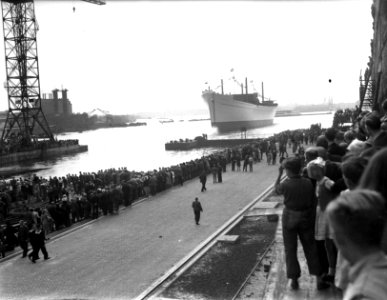 Genodigden en te water lopen, Bestanddeelnr 902-3390