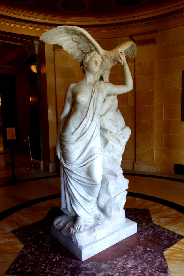 Genius of Wisconsin by Helen Farnsworth Mears, view 1 - Wisconsin State Capitol - DSC03138