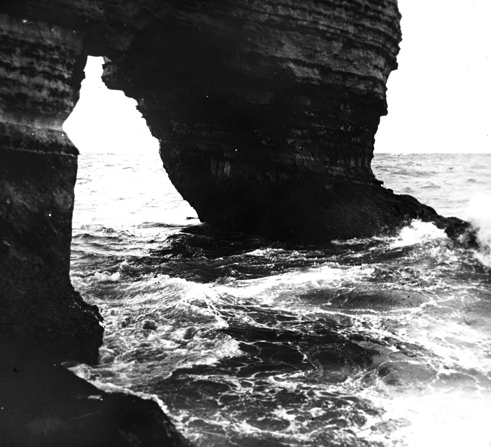 Geologie, kust, Normandië, Etretat, Bestanddeelnr 193-0313