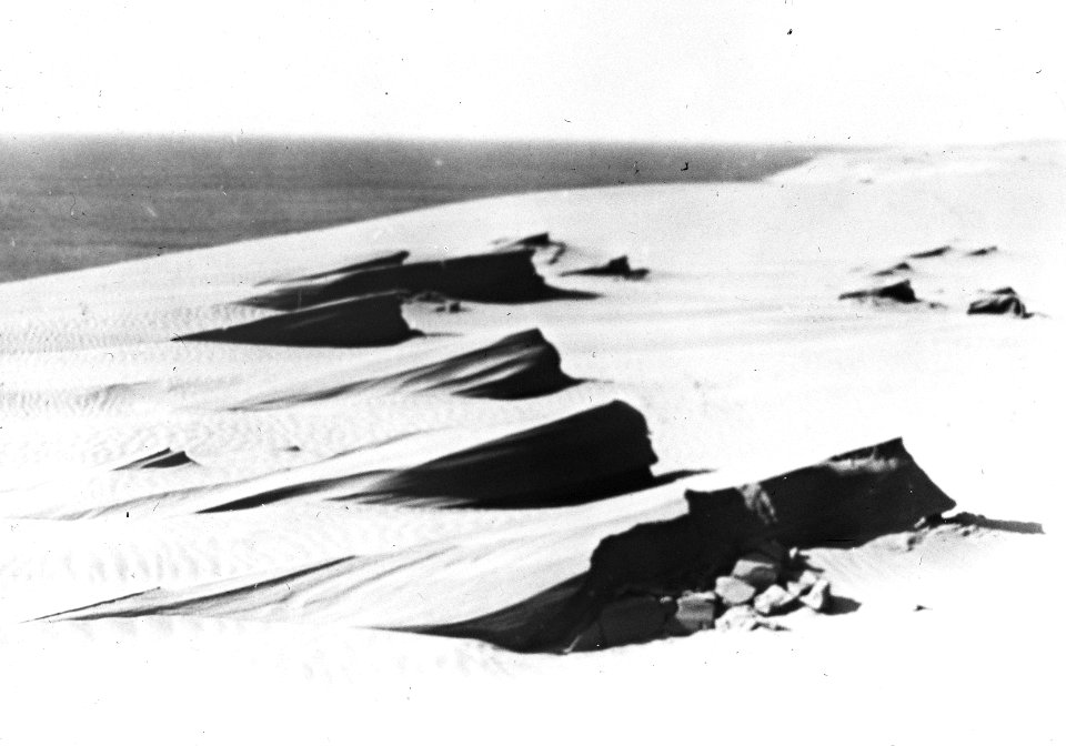 Geologie, duinvormingen, Bestanddeelnr 193-0272