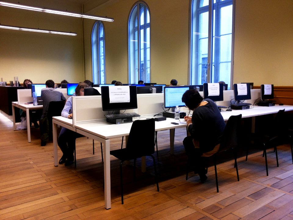 Gent-Edit-a-thon Faculteitsbibliotheek, 28 nov 2014 (10)