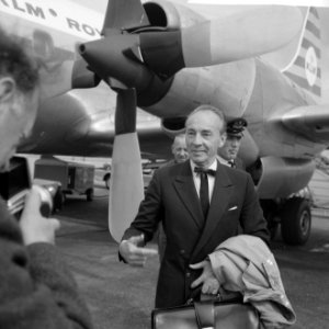 George Balanchine op Schiphol, Bestanddeelnr 918-1051 photo