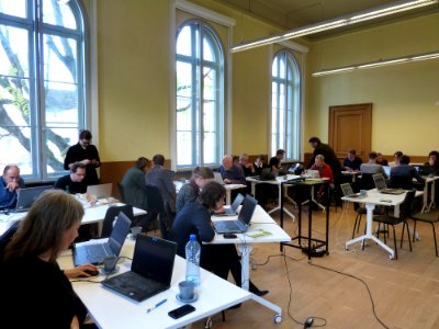 Gent-Edit-a-thon Faculteitsbibliotheek, 28 nov 2014 (2)