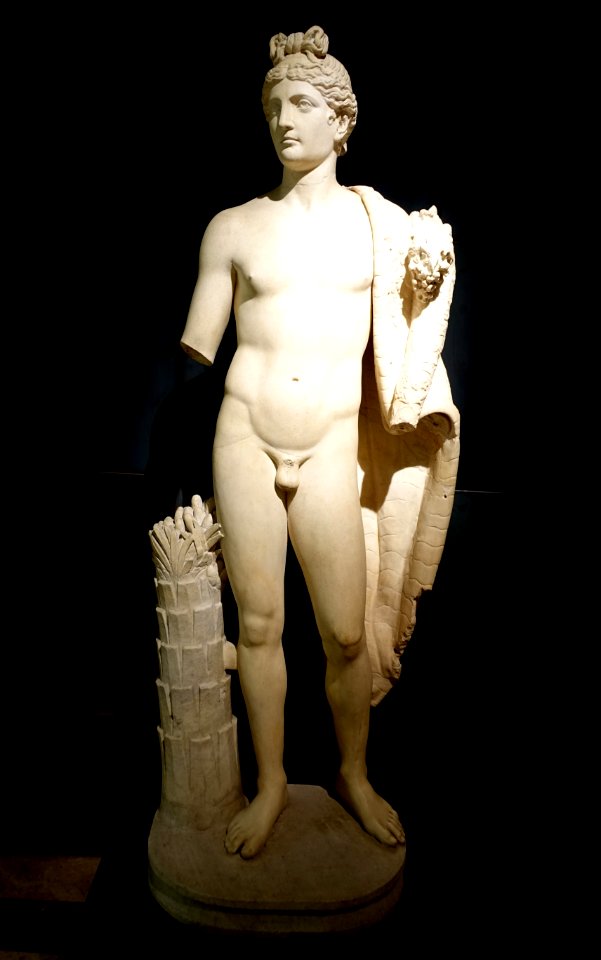 Genius Domitiani, M.C. inv. 1130, Roman, from the Esquiline Hill near the Via Labicana, marble - Musei Capitolini - Rome, Italy - DSC05835