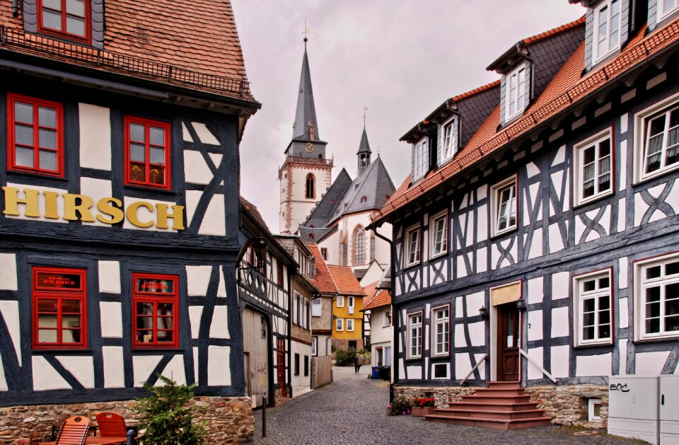 Truss historic center fachwerkhaus