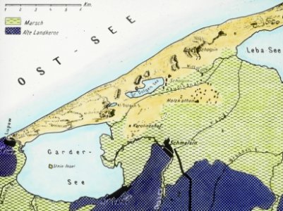 Geologie , oostzeekust, Bestanddeelnr 193-0267