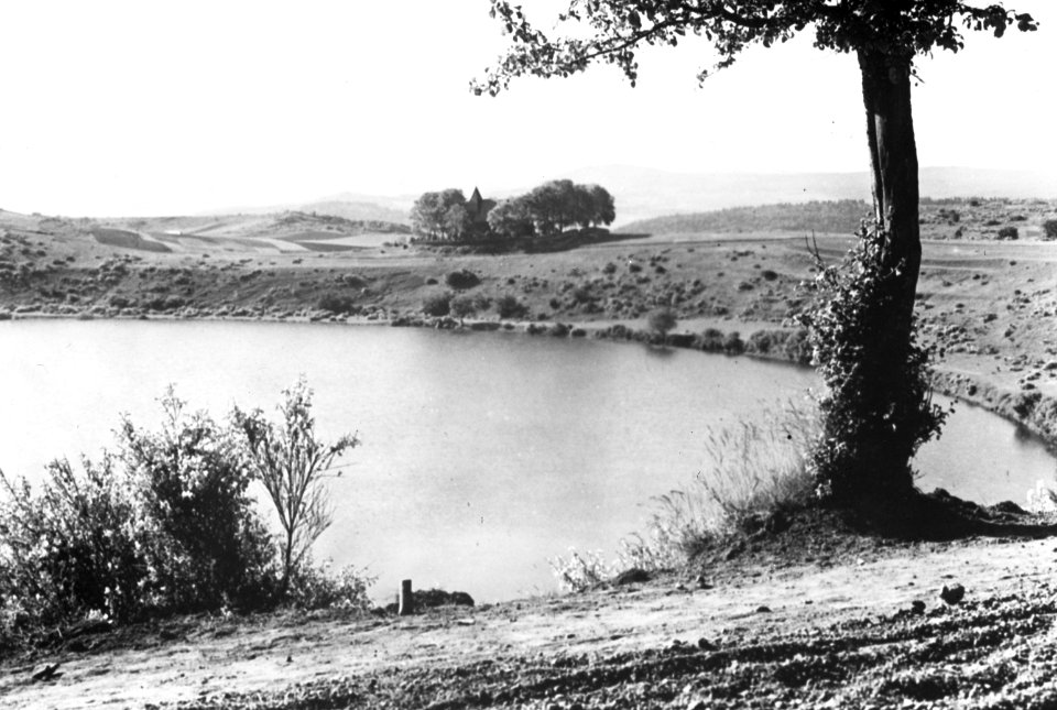 Geologie, meren, kratermeer, weinfeldermaar, eiffel, Bestanddeelnr 193-0323