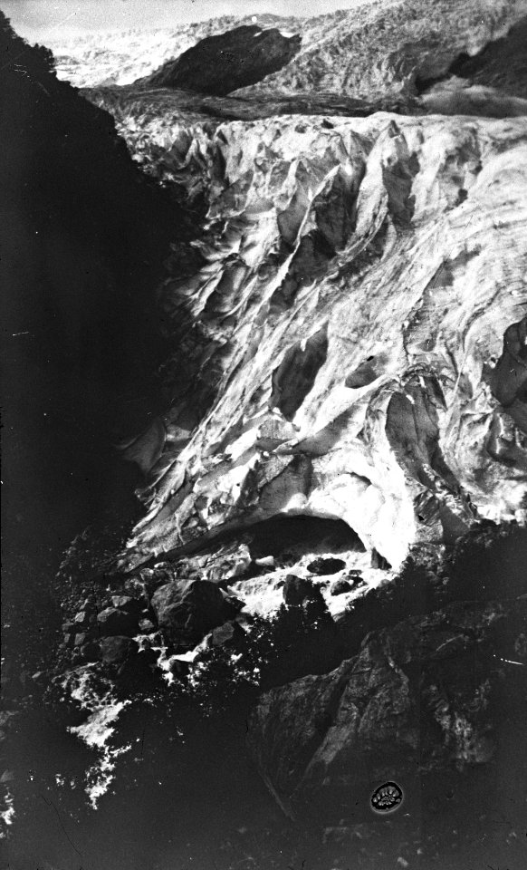 Geologie, gletscher, burbrae, Bestanddeelnr 193-0344